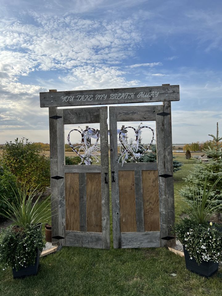 RUSTIC WEDDING DOORS